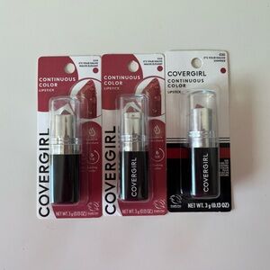3 New Covergirl Continuous Color Lipstick 030 It’s your mauve